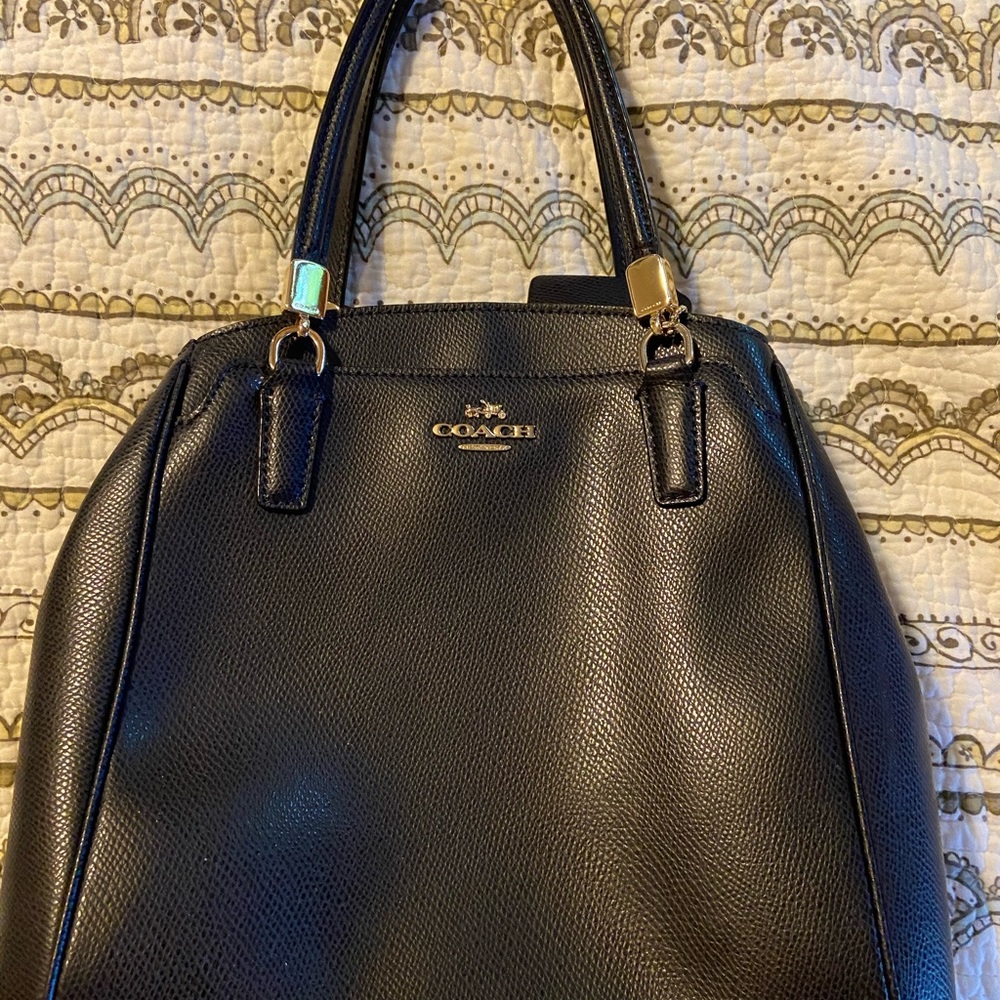 Beautiful Dark Blue coach purse